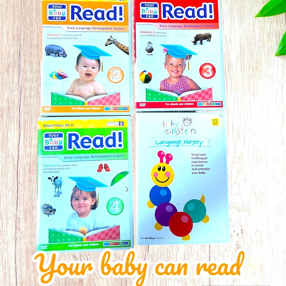 Your baby can read DVDs